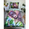JFK027257 Dětské bavlněné povlečení ORANGUTAN 140x200
