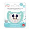 STF13017 Anatomický dětský dudlík MICKEY s pouzdrem mentolový