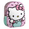 CEP2100005877 3D dětský batoh HELLO KITTY mašličky 1 kapsa růžový 31 cm
