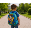 Dětský batoh TLAPKOVÁ PATROLA skateboard jedna kapsa modrý