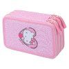 BAAGL Školní penál třípatrový Hello Kitty Sweet Leopard GRS
