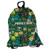 MSL709071 Pytlík na obuv MINECRAFT postavičky zelený 30 cm