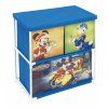 WD12130 Organizér MICKEY modrý 3 boxy