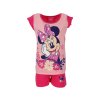 Pyžamo MINNIE krátké dívčí růžové tmavé