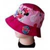 Dívčí klobouk MINNIE A DAISY růžový tmavý