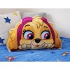 Dětský polštářek TLAPKOVÁ PATROLA SKYE tvarovaný