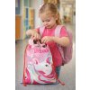 Pytlík UNICORN - JEDNOROŽEC na svačinu dívčí růžový