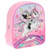 Dívčí batoh MINNIE UNICORN s duhou růžový 30 cm
