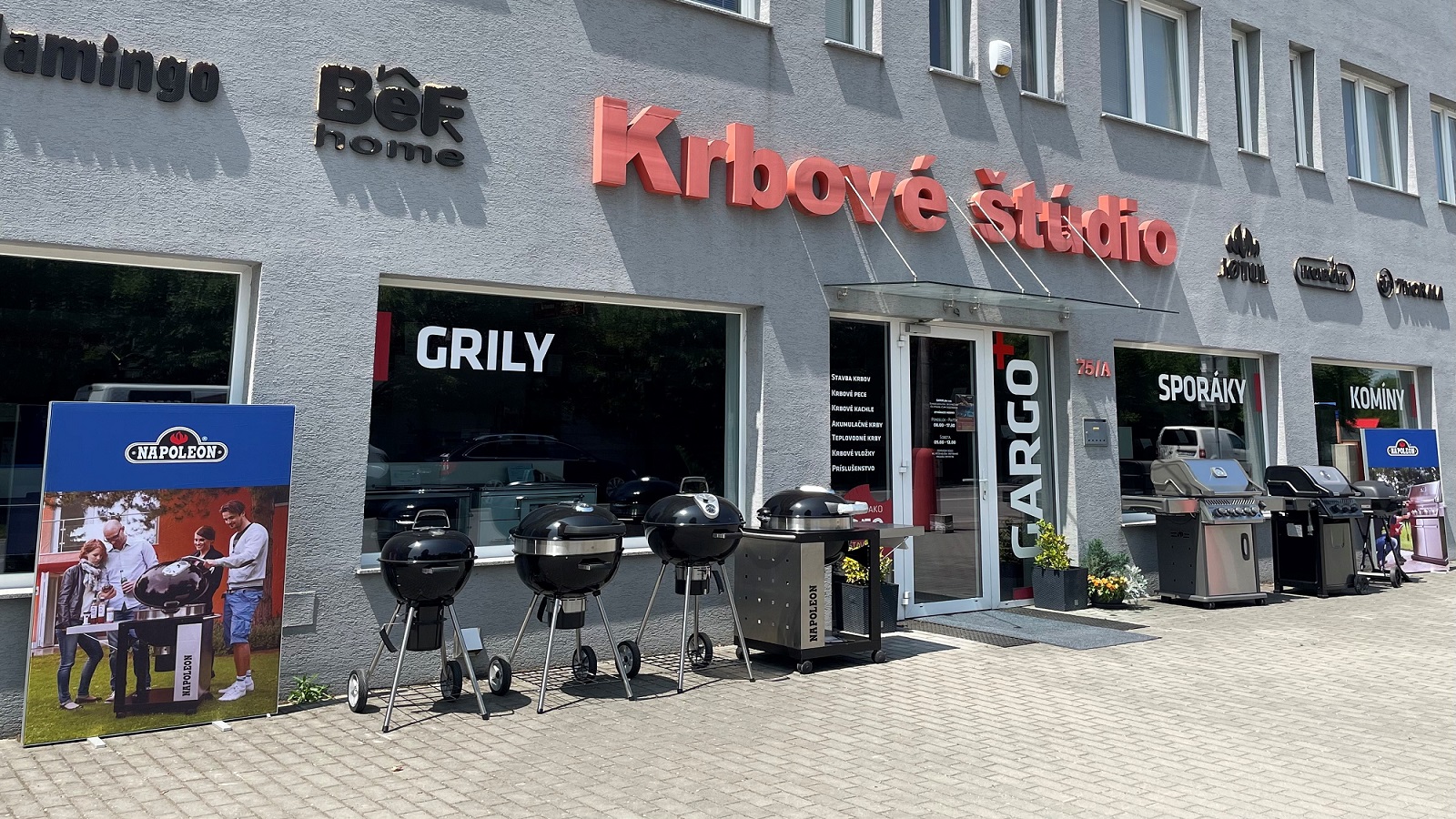 predajňa exteriér
