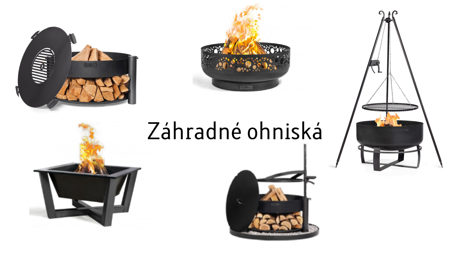 záhradné ohniská