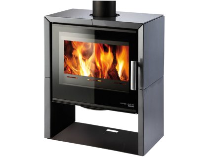 JONSBO krbové kachle čierne/keramika šedá