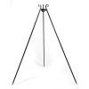 180 cm tripod with 50 cm natural steel grate (4)