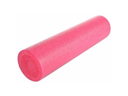 263121 6 yoga epe roller joga valec ruzova delka 60 cm