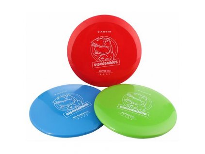 263949 2 disc golf discosaurus set sada disku baleni 1 sada