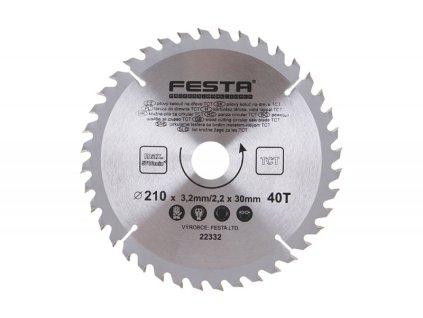 112611 kotouc pilovy festa sk 210 3 2 30mm 40t