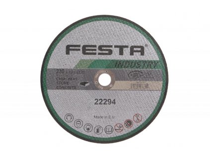 Kotouč řezný FESTA INDUSTRY na kámen 230x3x22.2mm (D)
