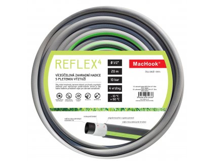 zahradní hadice REFLEX4 1/2" šedo-zelená