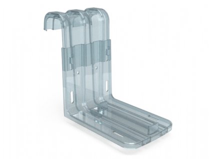 150486 drzak truhliku cobble plastovy transparentni