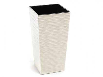 156687 obal na kvetnik finezia prouti plastovy 40x40x75cm