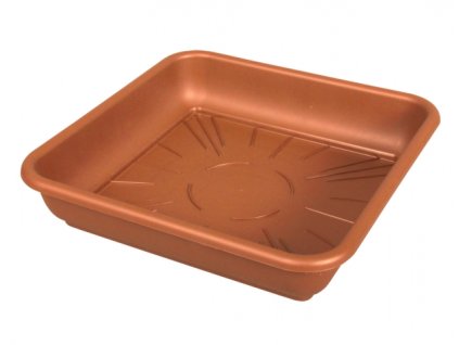 161349 podmiska pod kvetnik quattro plastova 50x50cm