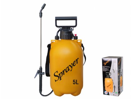 Postřikovač SPRAYER tlakový ramenní kovový nástavec 36cm 5l