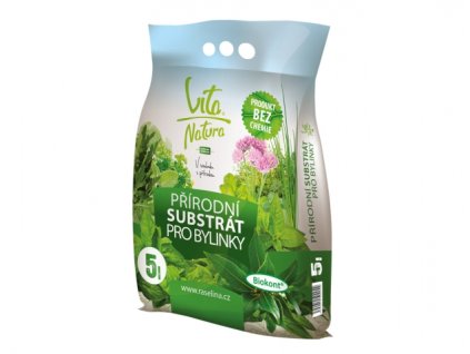 164370 substrat vita natura pro bylinky prirodni 5l