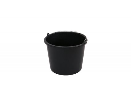 LEVIOR Vědro plastové, černé (Objem 5 l)