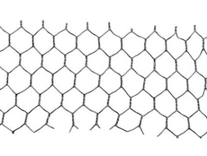 16713 pletivo hex 13 1x1000mmx25m pvc