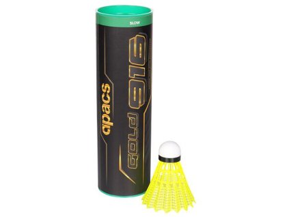 174258 gold 916 badmintonove micky zelena baleni tuba 6 ks