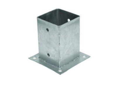 18537 patka sloupku 91x91x150mm tl 1 8mm zn