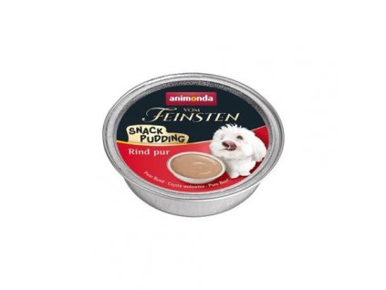 185538 multipack vom feinsten dog adult snack pudding hovezi pro psy 3 x 85 g