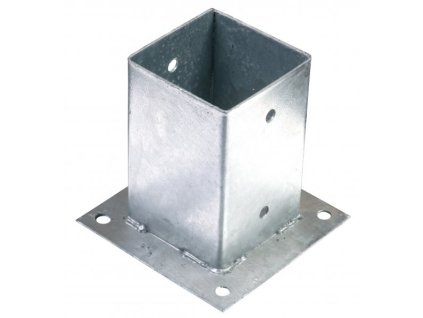 19236 patka sloupku 81x81x150mm tl 1 8mm zn