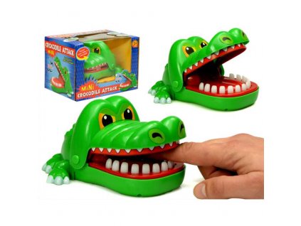 KIK KX8527 Hra krokodýl u zubaře - rodinná hra