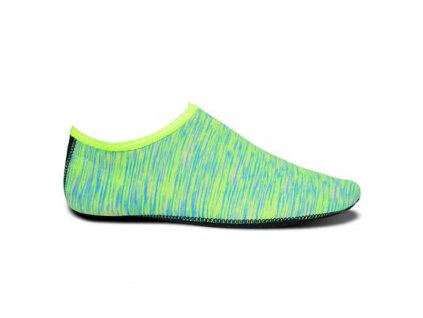 Snork neoprenové ponožky zelená velikost (obuv) M