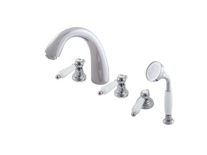 215592 vodovodni baterie vanova morava retro barva chrom rozmer 3 8
