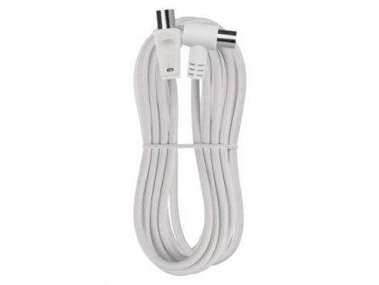 Anténní koaxiální kabel stíněný 3,5m – úhlová vidlice