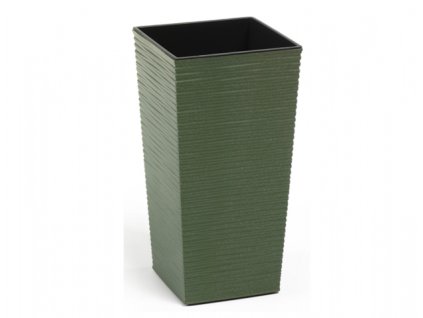 219180 obal na kvetnik finezia prouti eco plastovy 25x25x46cm