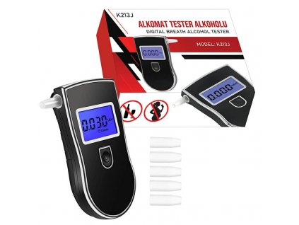 GOT K213J Alkohol tester LCD TITANIUM + KRYT  alkohol tester