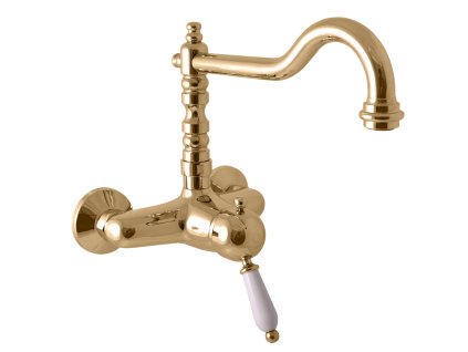 Slezák Rav L502.5/28Z Vodovodní baterie umyvadlová/dřezová zlato (Barva zlato, Rozměr 150 mm)