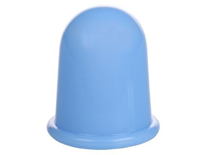 330433 cups extra masazni silikonove banky modra baleni 1 ks