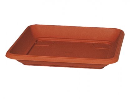 335233 podmiska pod kvetnik similcotto quadro plastova 35x35cm