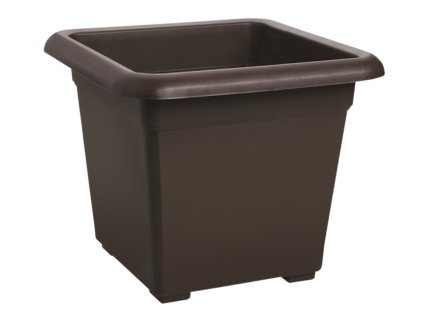336652 kvetnik quattro matt plastovy 30x30cm