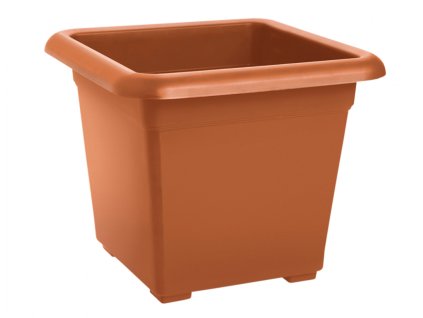 336655 kvetnik quattro matt plastovy 30x30cm