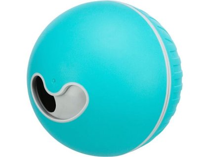 337354 snack ball micek na pamlsky plast tyrkysova