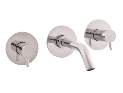 341440 vodovodni baterie umyvadlova vestavena seina barva metal grey leskla povrchova uprava pvd