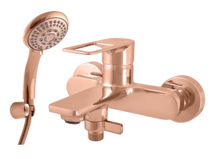 342730 vodovodni baterie vanova nil zlata ruzova leskla barva zlata ruzova leskla povrchova uprava pvd rozmer 150 mm