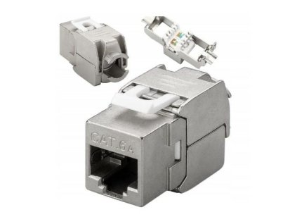 343324 rj10 rj45 stp cat 6a beznaradi zasuvka