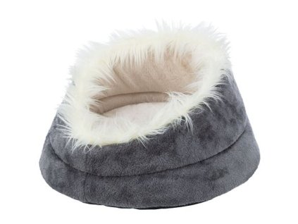 344023 soft edition pelech minou s vysokym okrajem plys seda bezova