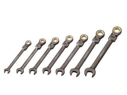 348481 sada racnove klice kloubove festa 7ks 10 19mm 72t