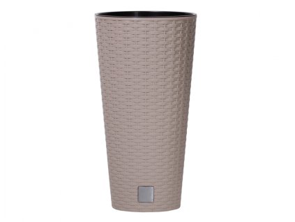 350671 obal na kvetnik rato round 2v1 plastovy d25x22cm